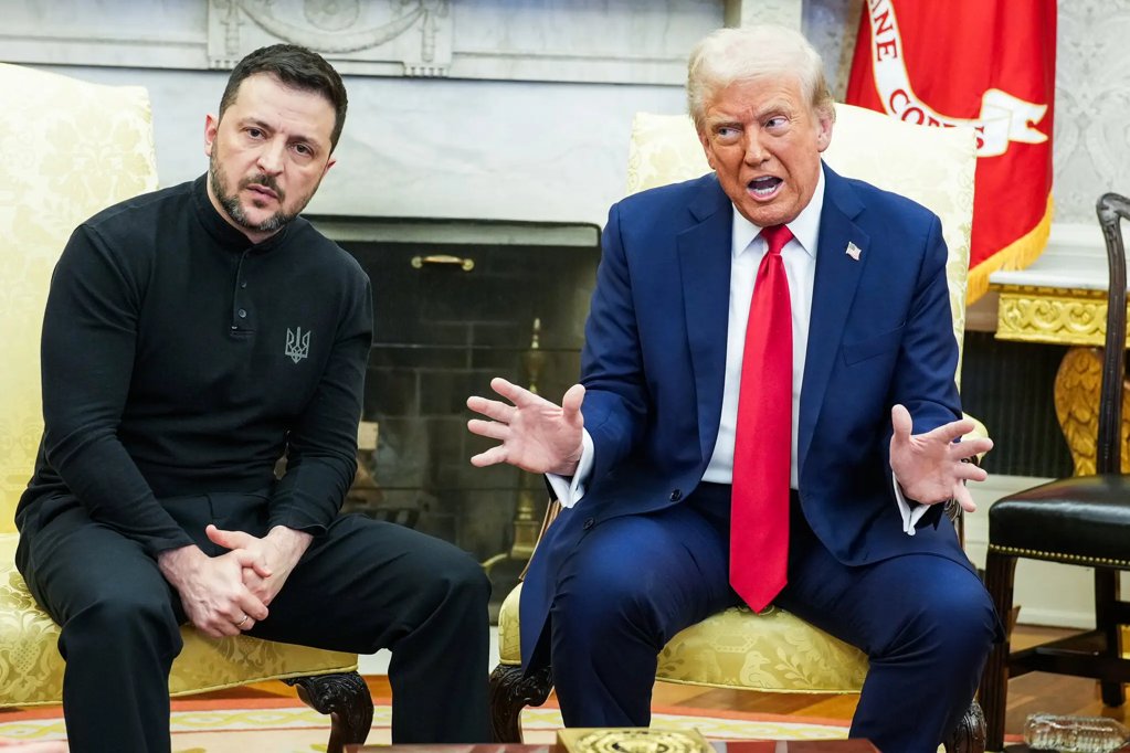 Líderes da UE apresentam "frente unida" em Washington para negociações sobre a Ucrânia