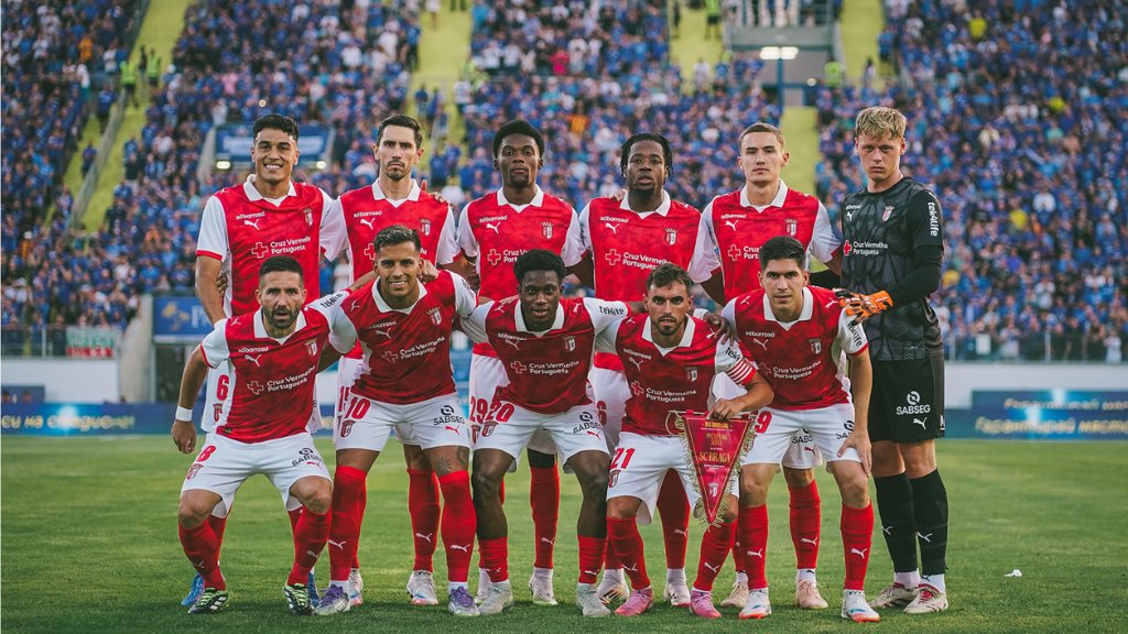 SC Braga enfrenta Cluj na terceira pré-eliminatória da Liga Europa